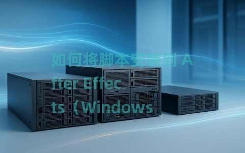 如何将脚本安装到 After Effects（Windows 和 Mac）